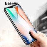 Baseus Screen Protector For iPhone X Tempered Glass Ultra Thin Anti Blue Light Full Screen Front Cover For iPhone X Glass Film