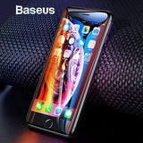 Baseus Universal Protective Glass For iPhone 7 8 6 6s Screen Protector 3D Full Coverage Tempered Glass For iPhone 6 7 8 Plus