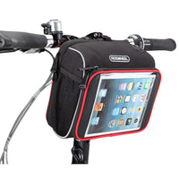 Roswheel Handlebar basket bycicle cycling bags bicycle bag pannier for ipad mini 7 8 inch bike bag accessories tablet pc