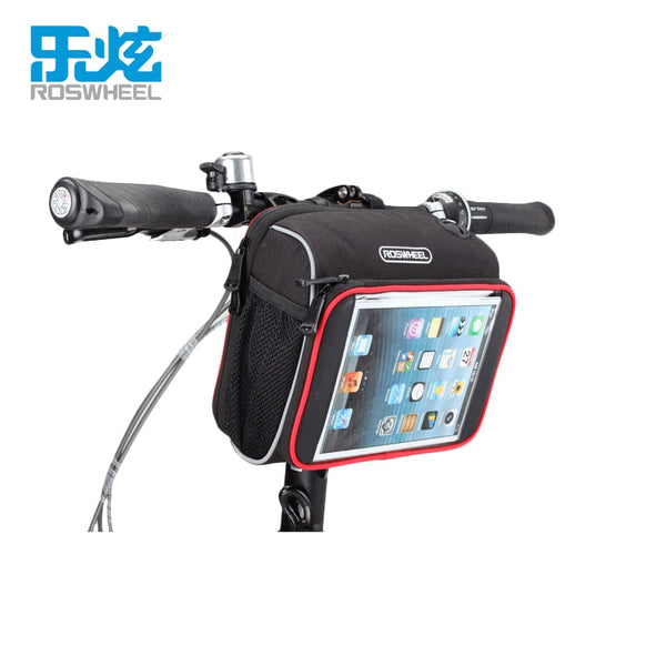 Roswheel bike bag accessories Handlebar basket bycicle cycling bags bicycle bag pannier for ipad mini 7 8 inch tablet pc