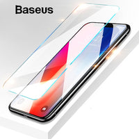 Baseus 0.15mm Super Thin Screen Protector For iPhone Xs Max Xs XR Glass Film 2018 Anti Blue Light Tempered Glass For iPhone X