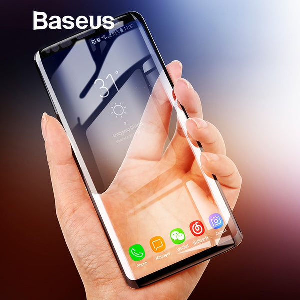 Baseus 3D Surface Screen Protector For Samsung Galaxy S9 S9+ Ultra Thin Full Coverage Tempered Glass For Samsung S9 S9 Plus