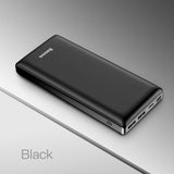 Baseus 30000mAh Power Bank For iPhone Samsung Xiaomi Powerbank USB C PD Fast Charging External Battery Pack USB Charger Bank