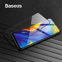 Baseus 0.3mm Thin Protective Glass For Xiaomi Mix 3 Screen Protector 9H Scratch Proof Anti Blue Tempered Glass For Xiaomi Mix3