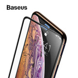 Baseus 3D Screen Protector For iPhone XR 0.3mm Ultra Thin Protective Glass For iPhone Xs X Xs Max Tempered Glass Front Film