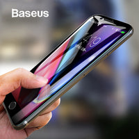 Baseus 5D Screen Protector For iPhone 7 8 Tempered Glass Full Screen Anti Blue Light Front Glass For iPhone 7 Plus 8 Plus Glass