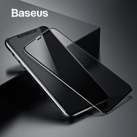 Baseus 0.23mm Screen Protector For iPhone Xs XR Xs Max 2018 Protective Glass Full Coverage Tempered Glass For iPhone X Anti Spy