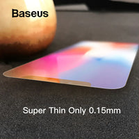 Baseus Ultra Thin Screen Protector For iPhone X 10 Glass Tempered Transparent Scratch Proof Protective Glass For iPhone X