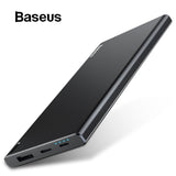 Baseus 10000mAh Power Bank For iPhone Xs Max Samsung Xiaomi Huawei Powerbank Mini Portable USB Charger External Battery Pack