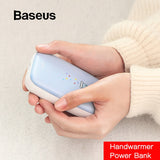 Baseus 10000mAh Mini Handwarmer Power Bank For iPhone Samsung Huawei Xiaomi USB Powerbank Portable External Battery Charger Bank